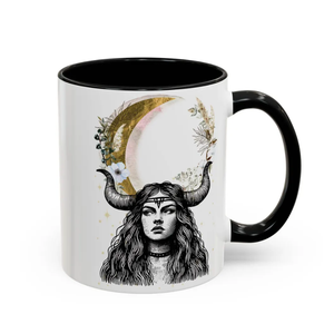 Strong Viking Women <b>Mug</b> Celestial Tea <b>Mug</b> Medieval Viking Coffee <b>Mug</b> for Women Couples Gift, Christmas Gifts - Product Image 2