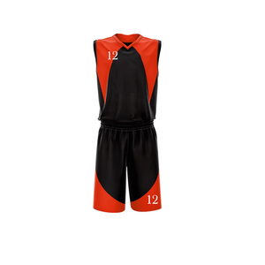 Ensembles d'uniformes de basket-ball en polyester 100% à séchage rapide respirant léger de haute qualité imprimé de logo personnalisé pour l'extérieur professionnel - Product Image 5