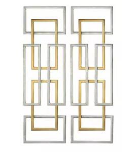 Artículo de decoración de pared de Metal de estilo occidental de alta calidad para decoración de regalos de boda colgante de pared para el hogar Hotel Villas uso decorativo - Product Image 1