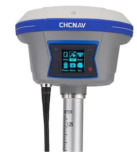 جهاز استقبال ثنائي التردد بميزة تحديد المواقع معدات استطلاع وتسجيل GNSS طراز CHCNAV I90 X12 GNSS RTK