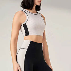 Conjunto de yoga sólido de talla grande para mujer, ropa deportiva para gimnasio, diseño sublimado informal de gran tamaño - Product Image 6