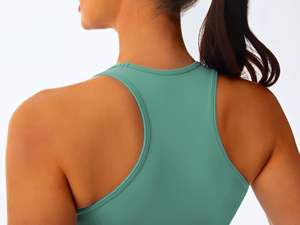 Camiseta sin mangas informal Premium para mujer, ropa deportiva para hombre y mujer, transpirable, que absorbe la humedad, personalizable para deportes e informales - Product Image 2