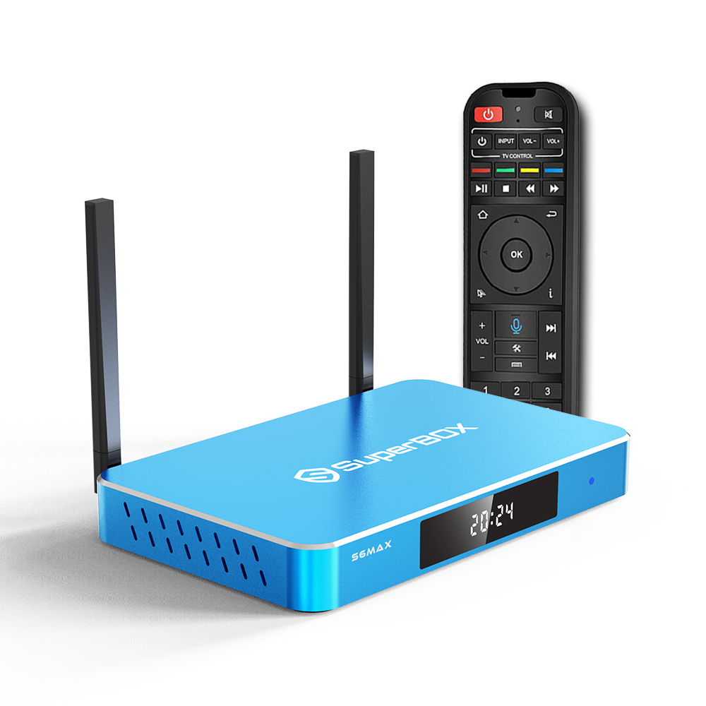 Super Box Android 4K Smart TV Boxes with Stable OS
