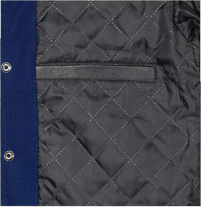 Chaqueta hecha a medida, nuevo estilo, transpirable, de talla grande, chaqueta universitaria de béisbol para hombre - Product Image 5