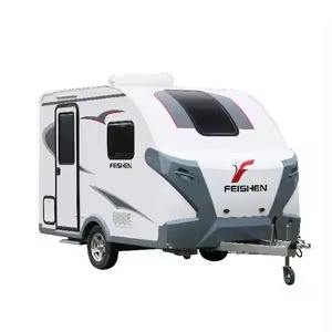 Utility <b>Camping</b> <b>Trailer</b> for Bikes Vehicles Stainless Steel 50kg Max Payload <b>Pods</b> Kit Camper Adjustable 4-6 Persons Cheap Price - Product Image 3