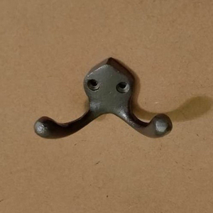 Antique Double Hanging <b>Cast</b> <b>Iron</b> Wall Mounted Heavy-Duty <b>Coat</b> <b>Hook</b> Brass <b>Coat</b> Rack Door Bathroom-Direct Manufacturer Low Price - Product Image 2