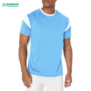 T-shirt lourd pour homme 220 GSM, coupe ample, col rond, 100 % coton, respirant, écologique, vierge - Product Image 3