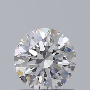 Diamante 0,50 Medio quilate Muy buena calidad Diamante suelto E Fancy Color Lab Grown Diamond White SI1 Clarity Round Brilliant Cut - Product Image 1