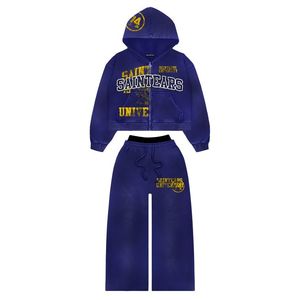 Pantalon de survêtement double Balt Sweats à capuche à fermeture éclair avec pantalon large Survêtement de haute qualité Personnalisez tout selon vos besoins - Product Image 1