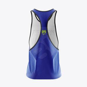 Wholesale Custom Lightweight Men's Gym Tank Tops Y-Back <b>Vest</b> <b>Stringer</b> Running Singlet Breathable Fitness Wear Plus Sizes Knitted - Product Image 2