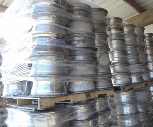 Venta caliente Rueda de aleación de aluminio Chatarra de cubo de aluminio Precio de fábrica al por mayor Material de metal reciclado de alta calidad - Product Image 2