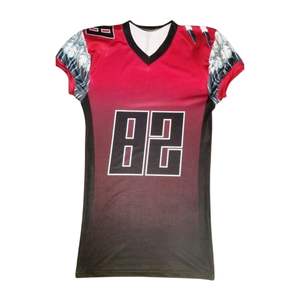Camisetas de Fútbol Americano Sublimadas, Uniformes de Equipo Personalizados, Camisetas Ligeras y Transpirables de Alto Rendimiento para Hombres, Mujeres y Jóvenes - Product Image 3