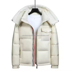 Chaqueta de burbuja de alta calidad para hombre, último estilo a la moda con logotipo personalizado, precio al por mayor, talla XS brillante personalizada - Product Image 4