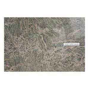 แผ่นหินแกรนิตผิวเสืออินเดียกระเบื้องพื้นผิวขัดเงา - Product Image 3