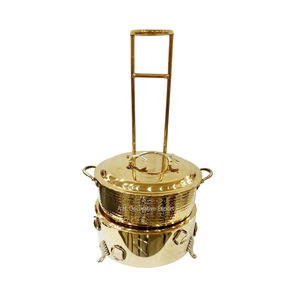 จานอุ่นอาหารดีไซน์ทันสมัยพร้อมฝาแบบแขวนทำด้วยมือ - Product Image 3