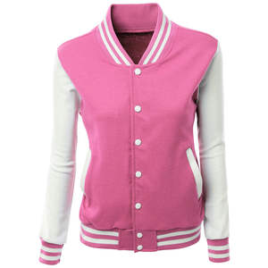 Chaqueta Universitaria Personalizada para Mujer, Diseño Nuevo, Impresión Personalizada, Alta Calidad, Impermeable, Transpirable, Satén Teñido Liso, para Invierno y Exteriores - Product Image 3