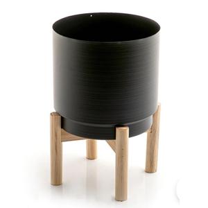 Jarrones de acabado antiguo dorado, decoración del hogar, jarrones de Metal, acabado dorado, hecho a mano, florero elegante, decoración de suelo - Product Image 3