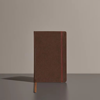 Carnet de notes A4 en cuir PU à couverture rigide, personnalisable avec logo en relief, reliure cousue, agenda, planificateur, cadeau, vente en gros