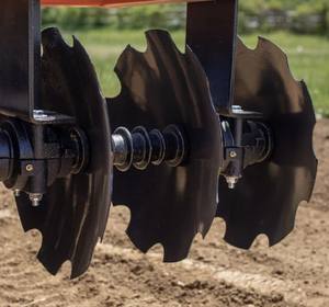 Grada de discos dentada de 6 pies con montaje de 3 puntos para tierras agrícolas, equipo agrícola - Product Image 3