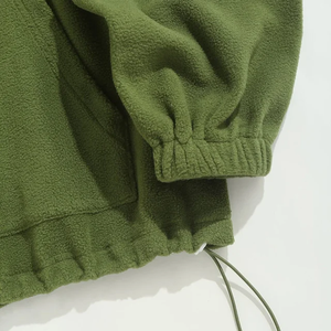 Nouveaux hommes sweat-shirt personnalisé tissu nouveau 2021 pull Simple chandails doux tissu chemise fermeture éclair sweat - Product Image 4