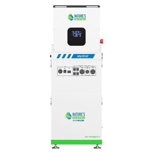 Nature's Generator MyGrid 10KW <b>Solar</b> Home Kit 50 Foot PV <b>Cable</b> & 8x 400W <b>Solar</b> <b>Panels</b> Hybrid Grid Connection 3200 Total Watts - Product Image 2
