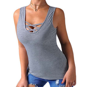 Mujeres transpirable deportes Yoga Fitness Tank Tops para mujeres venta al por mayor de secado rápido Anti Shrink entrenamiento de gimnasio personalizado - Product Image 1