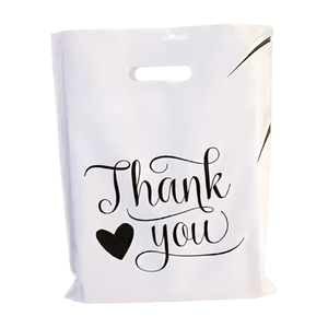 Bolsa de plástico troquelada ecológica personalizada, cierre de cremallera, envío de ropa, almacenamiento de ropa, bolsa con cremallera, mango virgen - Product Image 3