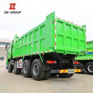 Nouveau <span class=keywords><strong>camion</strong></span> à benne basculante lourd FAW J6P 8X4 Diesel Euro 5 à conduite à gauche, 420 CV, 12 roues, caméra arrière, transport minier, tactile - Product Image 2