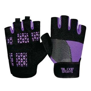 Gants de musculation ELIXE SPORTS en polyester antidérapants respirants unisexes pour l'entraînement physique - Product Image 3