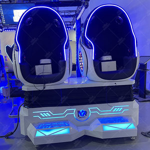 Équipement de cinéma de réalité virtuelle 9D, <span class=keywords><strong>deux</strong></span> sièges, fauteuil œuf VR 9D pour 2 joueurs, simulateur VR, jeu de cinéma, fauteuil œuf VR, parc d'attractions - Product Image 5