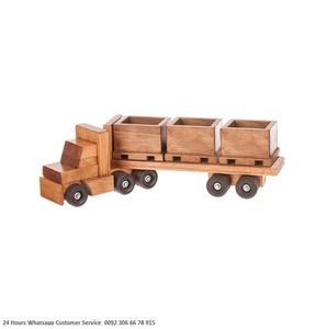 Camion en bois pour la décoration à la maison et la décoration de bureau - Product Image 4