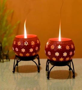 Available High Quality Round Candle <b>Jar</b> for Home & Hotel Decoration New Design Best Price Metal Candle Lantern - Product Image 3