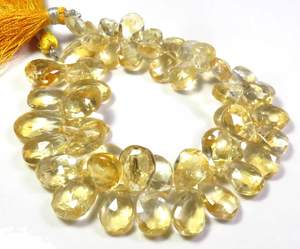 ลูกปัดอัญมณีสีเหลืองซิทรีนธรรมชาติขนาด7.5นิ้ว11x7-16x10mm เกรดชั้นนำพร้อมการเล่นสีสำหรับการทำเครื่องประดับแบบทำมือ - Product Image 5