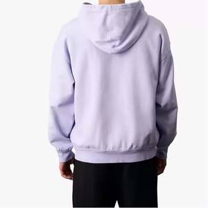 Fabricant OEM Service Sweat à capuche en coton surdimensionné délavé pour hommes Design élégant Pull-over Streetwear lourd pour hommes - Product Image 2