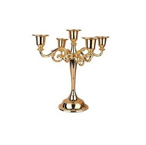 From India Standard Quality 7 Arm Candelabra Metal Candle Holder Candlestick Stand With Customization in Reasonable Prices - Product Image 3