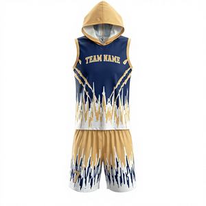 Conjunto de Uniforme de Baloncesto para Hombre al por Mayor, Camiseta y Pantalones Cortos de Baloncesto Baratos para Jóvenes, Uniformes Personalizados de Baloncesto para Mujer - Product Image 1