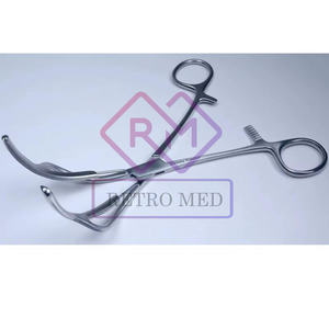 Medicab Instruments Pinces à foie chirurgicales en acier inoxydable de qualité supérieure Pinces manuelles Norme de sécurité certifiée MOL - Product Image 5