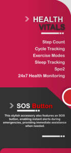 Bracelet intelligent GPS Android, moniteur de fréquence cardiaque, tracker de fitness, localisateur GPS, connectivité Wi-Fi, étanche IP67, acier inoxydable - Product Image 5