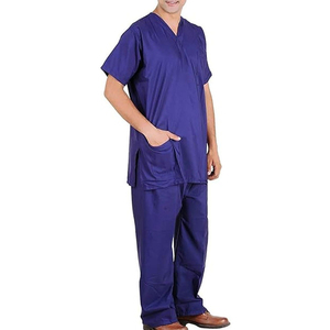 Nouvelle arrivée Scrub Sets pour la vente en ligne Made in Pakistan Custom Made High Quality Scrub Suit 100% Cotton - Product Image 2