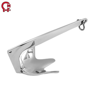 HLM Bruce Delta Anker Gegalvaniseerd of 316 RVS Hoge Houdkracht HHP Stockloos Anker voor Jacht en Commerciële Vaartuigen - Product Image 4