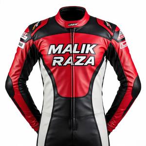 Combinaison en cuir de sécurité inégalée | Malik Raza conçu | Résilience multi-crash et ajustement précis | Options de personnalisation complètes - Product Image 1