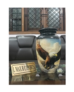 De Buena Calidad, las últimas urnas de cremación de Metal para suministros funerarios, urnas de Metal al por mayor de nuevo diseño, nuevo diseño único - Product Image 3