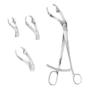Caronia manuel chirurgical en acier inoxydable de haute qualité pince de maintien d'os Instruments chirurgicaux orthopédiques chirurgie générale CE - Product Image 4