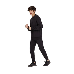 Ensemble de survêtement décontracté à capuche en deux pièces de haute qualité, design personnalisé, couleur unie, surdimensionné pour hommes, avec logo personnalisé - Product Image 5