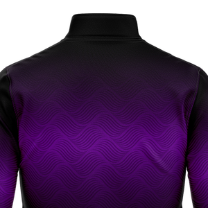 OEM Logo Design Half Zip Heavyweight Pullover Warm Fleece Cotton Oversized Crewneck 1/4 Zip Sweatshirt Winter Embossed Printing - Product Image 5