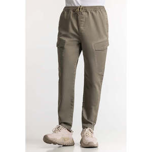 Pantalones de Traje de Pana Verdes 100% Algodón MNTRCSS24002-A Talla XL con Cremalleras y Logotipo Personalizado, Corte Recto para Entrenamiento, Colores Variados - Product Image 4