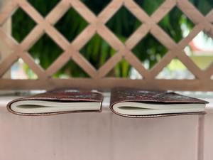 Diario de cuero en relieve Diario de cuero Diseño de plata antigua Cuaderno encuadernado de cuero Diario de oficina El mejor regalo para él/él - Product Image 3