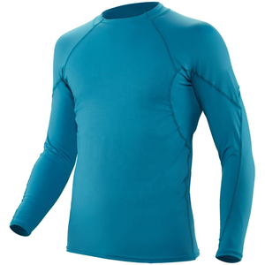 2022 hommes Compression à manches longues Rash Guard Logo personnalisé impression sublimée meilleure qualité Spandex Nylon MMA Gym été - Product Image 4