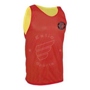 100% Polyester réversible maille sport bavoirs équipe de Football formation gilet rapide Football pratique porter des bavoirs de Football taille personnalisée - Product Image 5