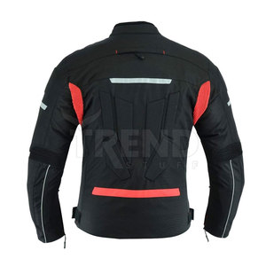 Veste de sport imperméable Cordura 600D pour hommes Veste coupe-vent pour motocyclistes, camping et tourisme Grande taille pour les cyclistes - Product Image 6